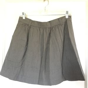 Gap Gray Striped Skirt, Size 8